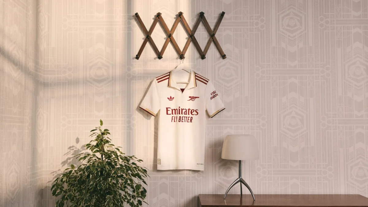 The Arsenal Adidas 25/26 Third Kit